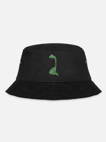 Dino 27 - Bucket Hat - Schwarz