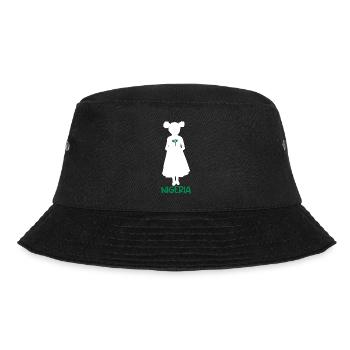 Nigeria Nigerian Africa Flag Pride I Gift - Bucket Hat - black - Front - Lela (165cm)