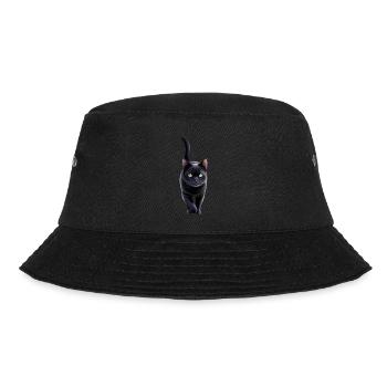 The Black Cat - Bucket Hat - black - Front - Lela (165cm)