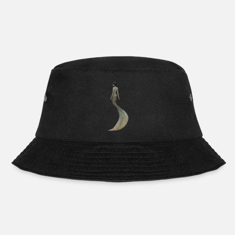 Mystical Mermaid - Bucket Hat - black