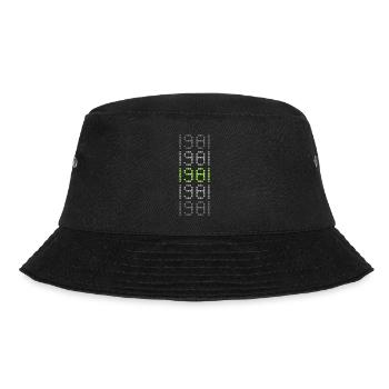 Style 1981 - Bucket Hat - Schwarz - Vorne - Lela (165cm)