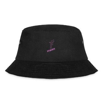 Geschenk für Mischa - Bucket Hat - Schwarz - Vorne - Lela (165cm)