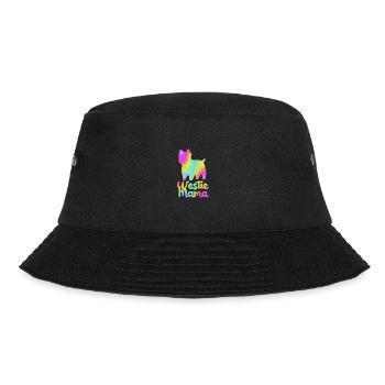 West Highland Terrier - Bucket Hat - black - Front - Lela (165cm)