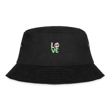 Truthahn - Bucket Hat - Schwarz - Vorne - Lela (165cm)