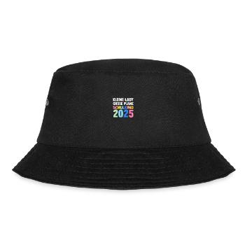Kita Abschied Erste Klasse Einschulung 2025 - Bucket Hat - Schwarz - Vorne - Lela (165cm)