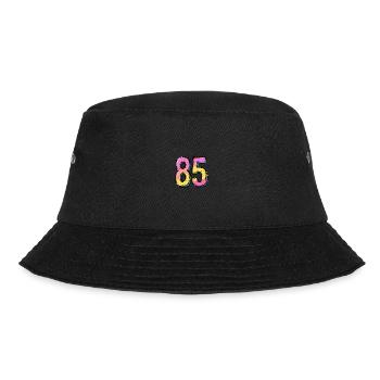 85 Number Comic - Bucket Hat - black - Front - Lela (165cm)