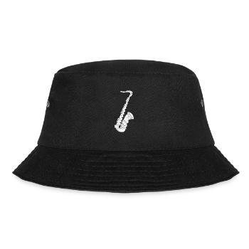 Saxophone - saxophone a woodwind instrument - Bucket Hat - black - Front - Lela (165cm)