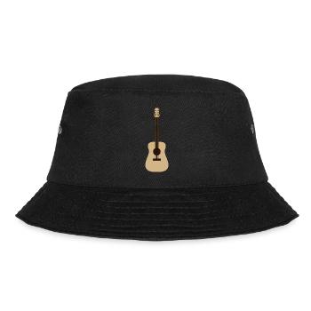 Guitar - Bucket Hat - black - Front - Lela (165cm)