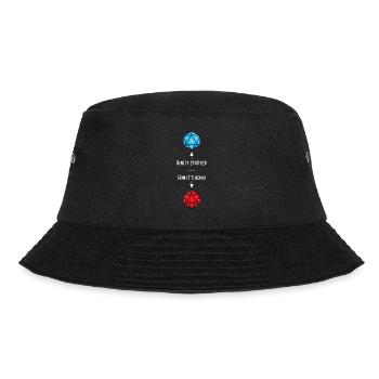 Pech D20 - Bucket Hat - Schwarz - Vorne - Lela (165cm)