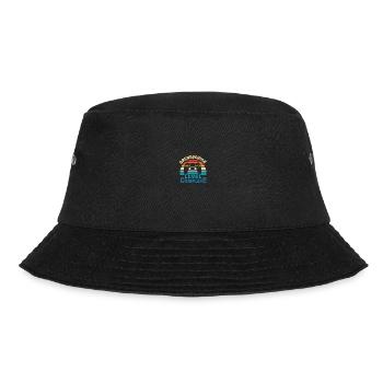 Erstklässler 1. Klasse Einschulung Junge Geschenk - Bucket Hat - Schwarz - Vorne - Lela (165cm)