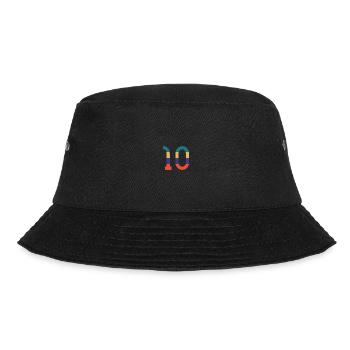 The number 10 - Bucket Hat - black - Front - Lela (165cm)