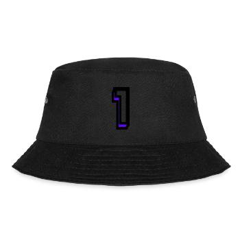 1. 1 JAHR. 1. JUBILÄUM. GEBURTSTAG 1 JAHR - Bucket Hat - Schwarz - Vorne - Lela (165cm)
