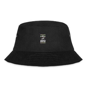 Weihnachtsmann Weihnachten Reiten Reiterin Pferde - Bucket Hat - Schwarz - Vorne - Lela (165cm)