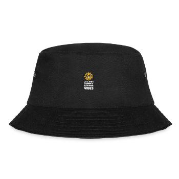 Sunny Summer Moments Vibes Summer Sun - Bucket Hat - black - Front - Lela (165cm)