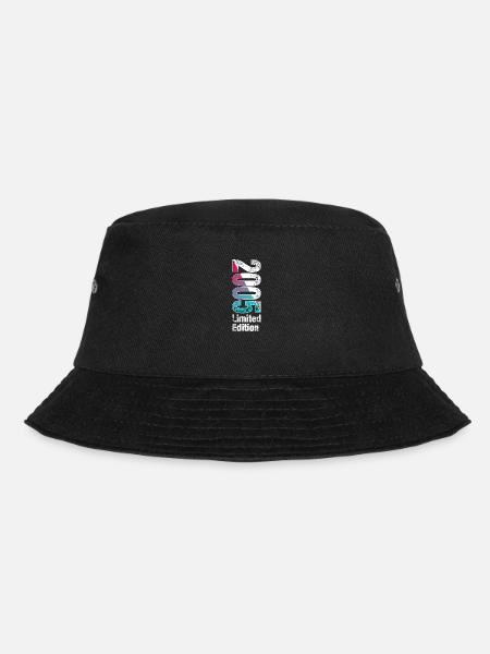 2005 Geburtstag - Endlich 18 - Bucket Hat - Schwarz