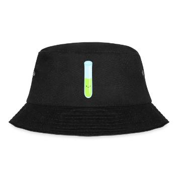 reagenzglas flask tube experiment chemistry chemie - Bucket Hat - Schwarz - Vorne - Lela (165cm)