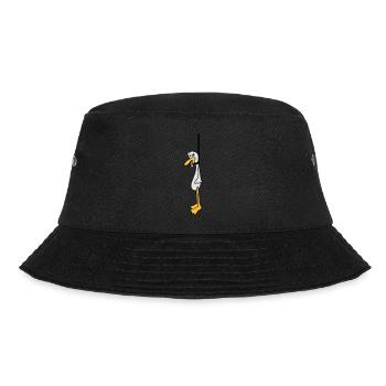 Hanged Duck - Bucket Hat - Schwarz - Vorne - Lela (165cm)