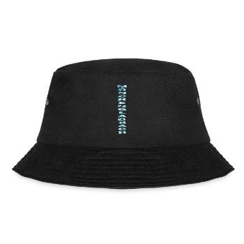 Mönchengladbach Germany City Font Skyline - Bucket Hat - black - Front - Lela (165cm)