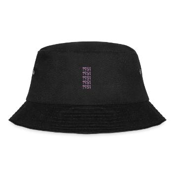 Born in 1951 - Bucket Hat - black - Front - Lela (165cm)