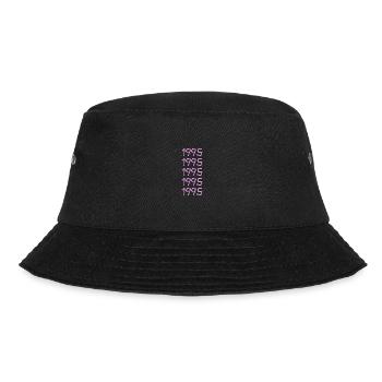 Born in 1995 - Bucket Hat - black - Front - Lela (165cm)