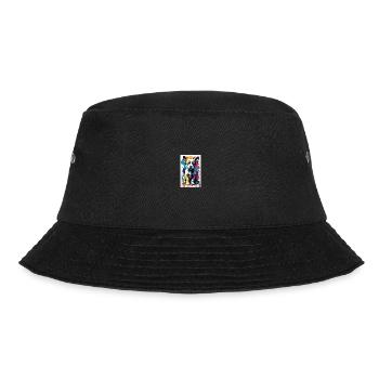 Hundewelpen | Hunde | Welpen | Hundefan - Bucket Hat - Schwarz - Vorne - Lela (165cm)