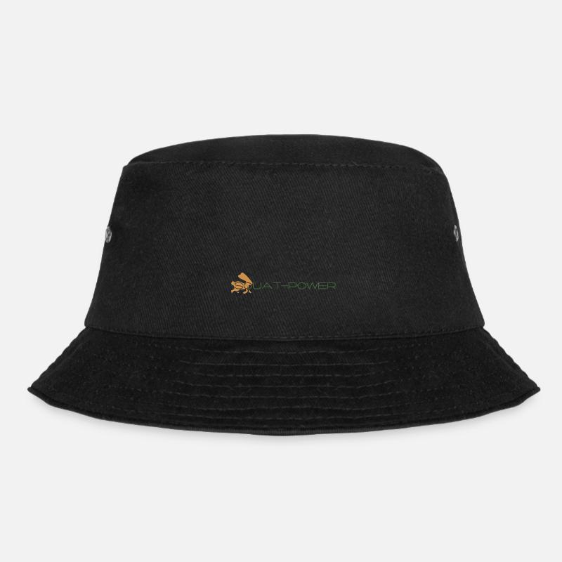 Squat Power 04 - Bucket Hat - Schwarz