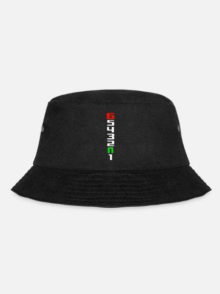 Motorrad ONE UP SIX DOWN - Bucket Hat - Schwarz