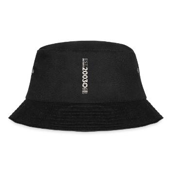 20th Birthday Man Original June Vintage 2003 - Bucket Hat - black - Front - Lela (165cm)