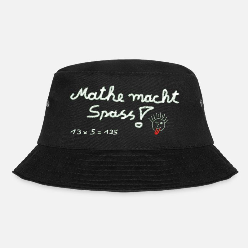 Mathe macht Spass ! - Bucket Hat - Schwarz