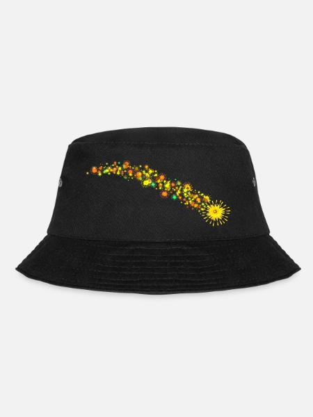 Sternschnuppe extrem - Bucket Hat - Schwarz