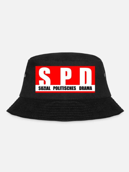 SPD - Bucket Hat - Schwarz