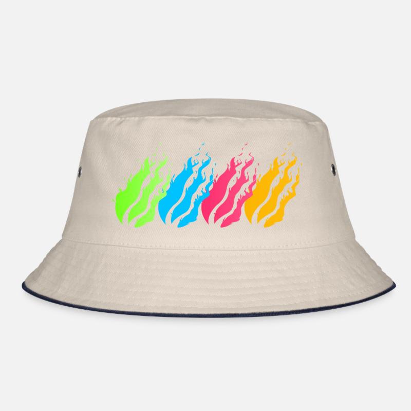 Fireball Neon Bucket Hat