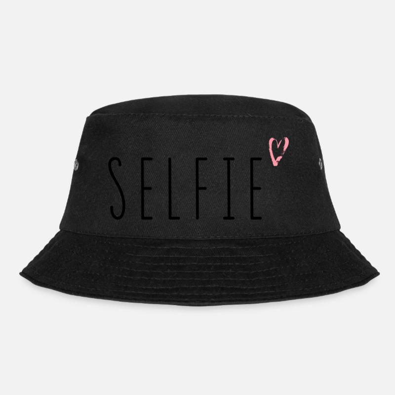Selfie - Bucket Hat - black