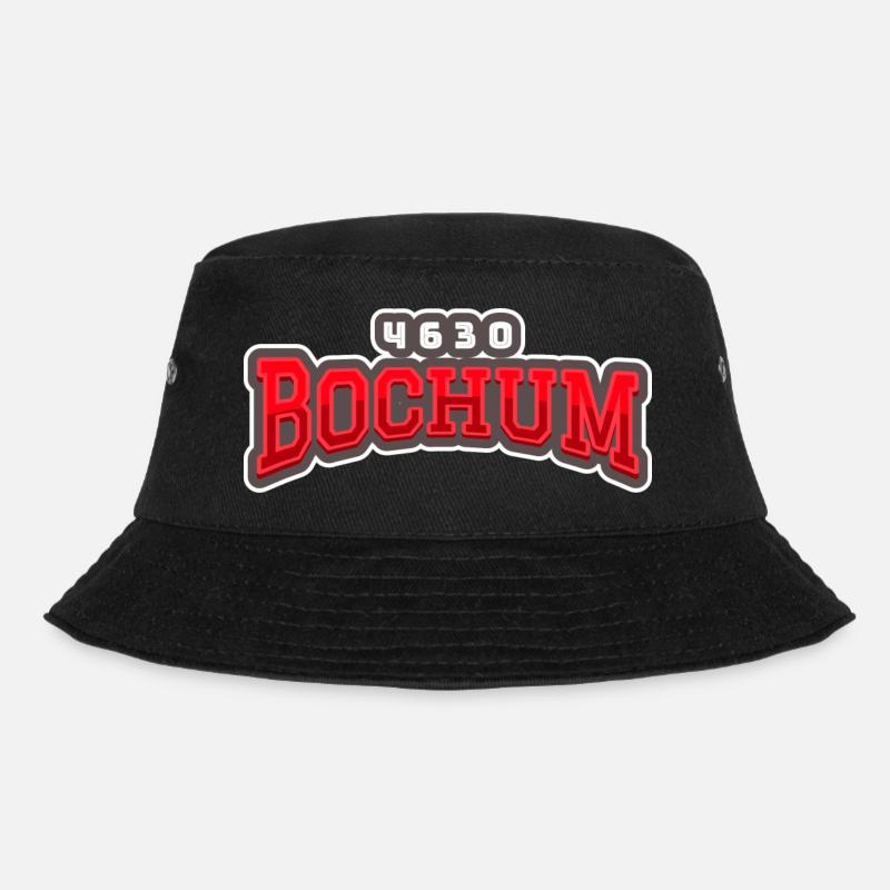 4630 Bochum - Bucket Hat - Schwarz