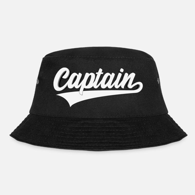 KAPITÄN 3D CAPTAIN SWOOSH - Bucket Hat - Schwarz
