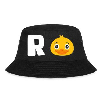 Rente Ente Ruhestand Pension Frührente Geschenk - Bucket Hat - Schwarz - Vorne - Lela (165cm)