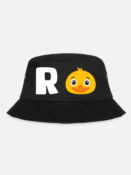 Rente Ente Ruhestand Pension Frührente Geschenk - Bucket Hat - Schwarz