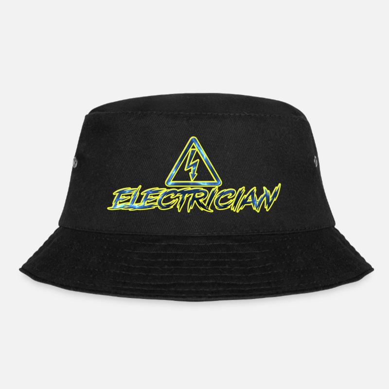 electrician - Bucket Hat - Schwarz