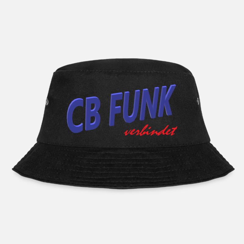 CB Funk verbindet - Bucket Hat - Schwarz