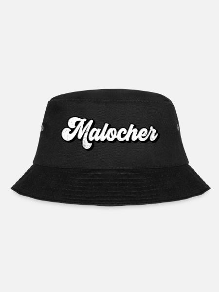 Malocher - Bucket Hat - Schwarz