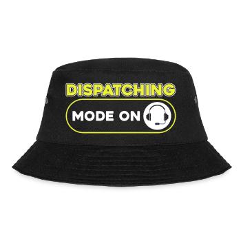 Emergency dispatcher 112 Ambulance Fire Brigade - Bucket Hat - black - Front - Lela (165cm)