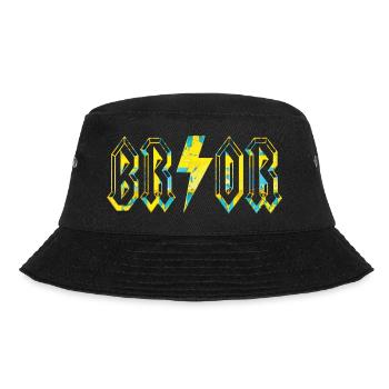 Bror Schweden Sverige Scandinavia Norden - Bucket Hat - Schwarz - Vorne - Lela (165cm)