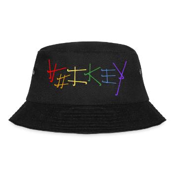 hockey hockeystick fieldhockey field hockey 7m - Bucket Hat - Schwarz - Vorne - Lela (165cm)