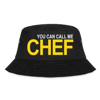 Call me Chef - Bucket Hat - black - Front - Lela (165cm)
