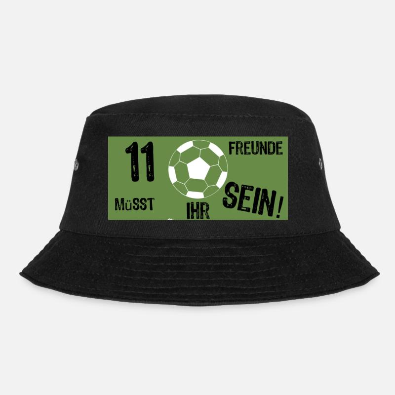 Fusball - Bucket Hat - Schwarz