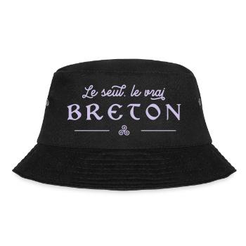 Le seul, le vrai Breton - Bob - noir - Devant - Lela (165cm)