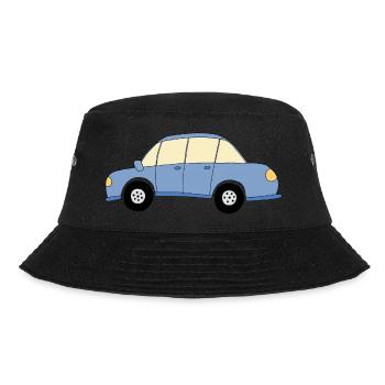 Blue Car - Bucket Hat - black - Front - Lela (165cm)