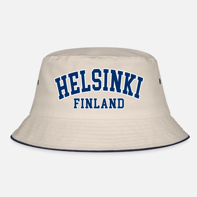 helsinki finland Bucket Hat