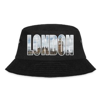 london - Bucket Hat - Schwarz - Vorne - Lela (165cm)