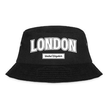London Uk England - Bucket Hat - black - Front - Lela (165cm)